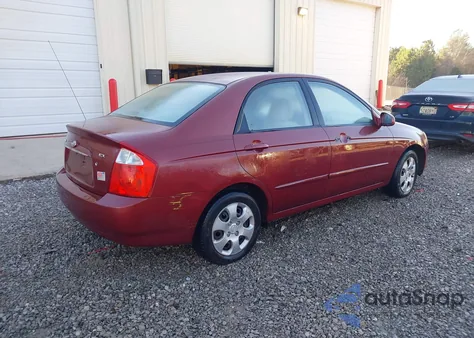 2006 Kia Spectra Ex/Lx/Sx z USA, uszkodzony, nr VIN KNAFE121865341890